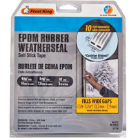 THERMWELL PRODUCTS V27WA EXTREME RUBBER WEATHERSEAL TAPE, 9/16W X