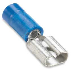 THOMAS & BETTS 14RB-250F FEMALE DISCONNECT BLUE 16 TO 14AWG PK100