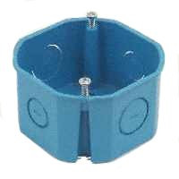 THOMAS & BETTS A615DE-CAR 1/2&3/4 OCTAGON CEILING BOX   