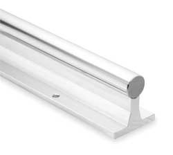 THOMSON SRA24L24 RAIL ASSY ALUM  STEEL 1.500 IN D 24 IN