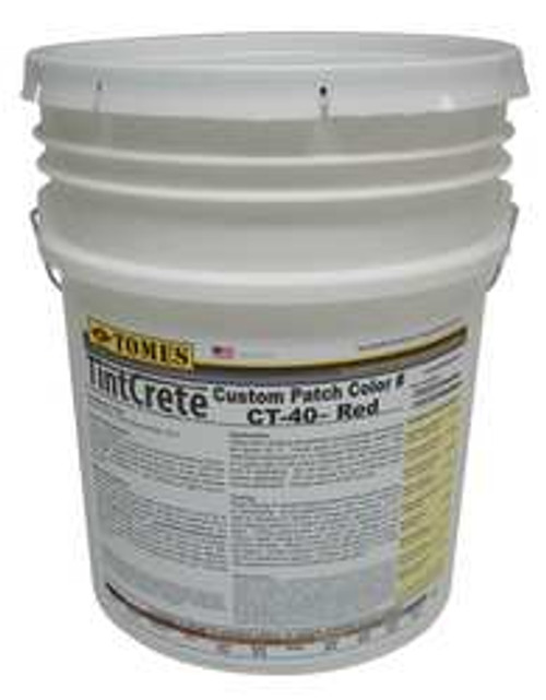 TINTCRETE GRA-CT40-131 CONCRETE PATCH AND REPAIR 50 LB. RED