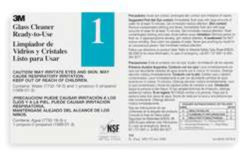 3M 340401 SECONDARY LABEL BLACK BLUE/WHITE PK 12