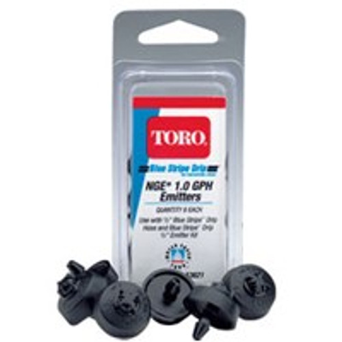 TORO COMPANY 53621 DRIP NGE 1.0 GPH EMIT 6/BG    