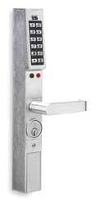 TRILOGY BY ALARM LOCK DL1300/26D1 ELECTRONIC LOCK BRUSHED CHROME 12 BUTTON