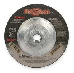 UNITED ABRASIVES-SAIT 22630 DEPRESSED CTR WHL T27 4.5X1/8X5/8-11 ZA