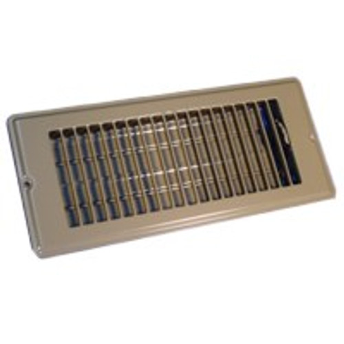 UNITED STATES HARDWARE V-057IB 4X10 DLX FLR REGISTER MOBLHME 