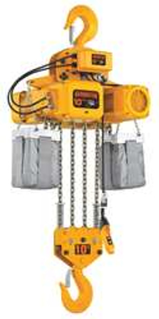 HARRINGTON NER100S-15 ELECTRIC CHAIN HOIST 20 000 LB. 15 FT. HARRINGTON NER100S-15 ELECTRIC CHAIN HOIST 20 000 LB. 15 FT.