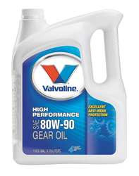 VALVOLINE 773732 GEAR OIL HIGH PERFORMANCE 1 GAL 80W-90