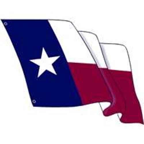 VALLEY FORGE FLAG CO TEX1-1 3'X5' TEXAS POLY FLAG KIT     