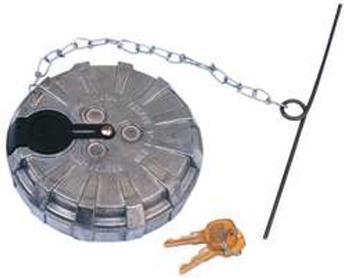 VELVAC 600183-1 ALUMINUM FUEL CAP FEMALE VENTED 3 IN