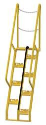 VESTIL ATS-5-68 ALTERNATING TREAD STAIR UNIT,8 FT. 3" H