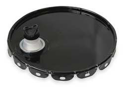 GRAINGER GLOBAL SOURCING LID-STL-S STEEL PAIL LID BLACK FOR USE WITH 1TMH6