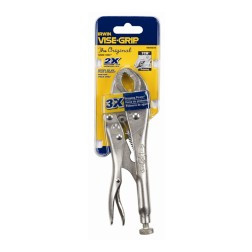 IRWIN 4935578 PLIER LCKNG 7CR 7" CRVD JAW