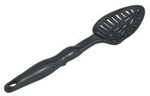 VOLLRATH 5284320 SLOTTED HIGH HT. SPOON BLACK