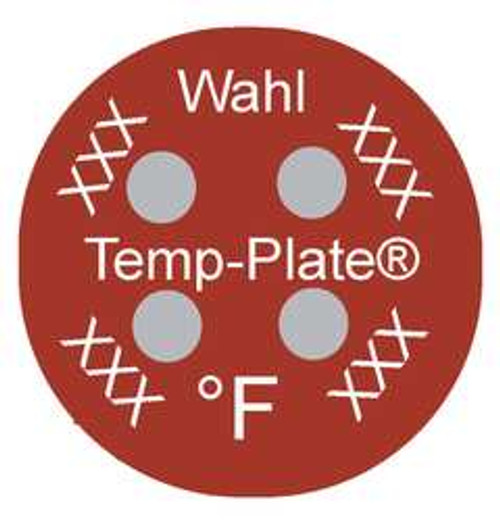 WAHL 444-150F NON-REV TEMP INDICATOR MYLAR PK10