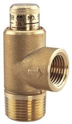 WATTS 1/2 LF 530-C STD ADJUSTABLE RELIEF VALVE 1/2 IN 175 PSI