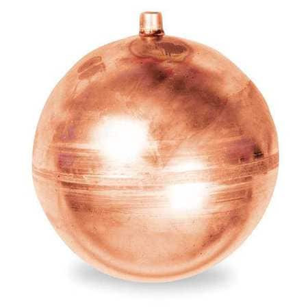 WATTS C10FLT FLOAT BALL ROUND COPPER 10 IN