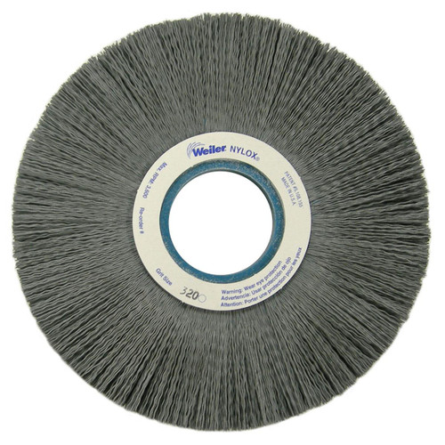 WEILER CORPORATION 83110 8" OD, 2" ARBOR HOLE, CRIMPED NYLON WHEE