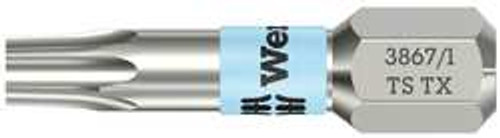 WERA 05071036001 1/4" DRIVE T27 TORX SCREWDRIVER BIT WERA 05071036001 1/4" DRIVE T27 TORX SCREWDRIVER BIT