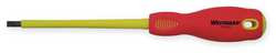 WESTWARD 1YXK2 INSULATED SLOTTED SCREWDRIVER 7/32X5 IN