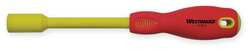 WESTWARD 1YXL4 INSULATED NUT DRIVER HOLLOW 7/16 IN