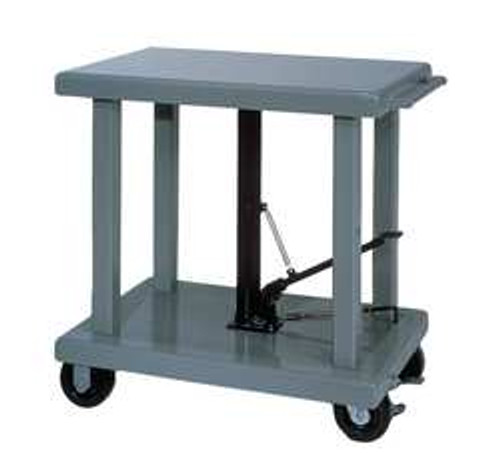 WESCO 260064 SCISSOR LIFT CART 2000 LB. STEEL FIXED