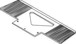 WESCO 274170 OPTIONAL TYPE XWL GROOVED TOE PLATE 2741