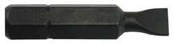 WESTWARD 4LZG9 IMPACT SCREWDRIVER BIT SLOTTED 3/8 DR.