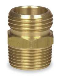 WESTWARD 4X072 HOSE TO PIPE ADAPTER DOUBLE MALE