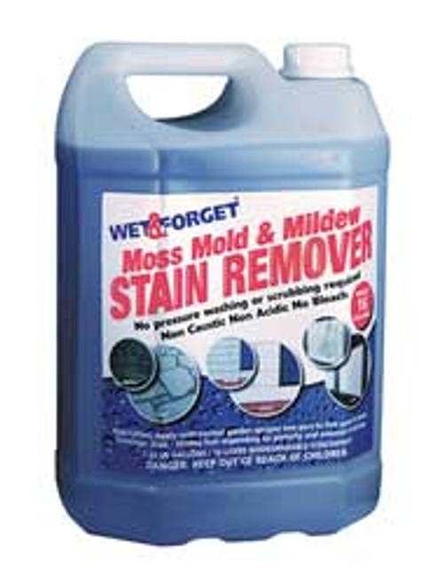 WET AND FORGET, INC. 10597 LIQUID STAIN REMOVER 10 L