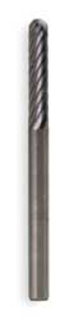 WIDIA METAL REMOVAL M40293 CARBIDE BUR CYLINDRICAL BALL 1/4 SGL CUT