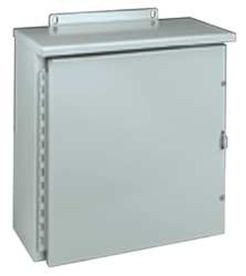 WIEGMANN RHC161606 NEMA 3R STEEL JUNCTION BOX ENCLOSURE WIT WIEGMANN RHC161606 NEMA 3R STEEL JUNCTION BOX ENCLOSURE WIT