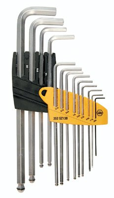 WIHA TOOLS 66991 13 PIECE L KEY STANDARD HEX KEY SET