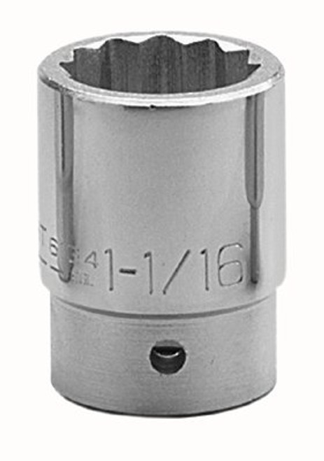WRIGHT TOOLS 6132 1" 3/4"DR 12PT STD SOCKET WRIGHT TOOLS 6132 1" 3/4"DR 12PT STD SOCKET