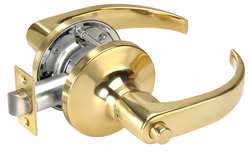 YALE PB5402LN x 605 DOOR LEVER LOCKSET CURVED PRIVACY