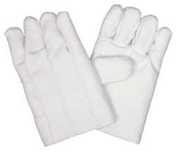 ZETEX 2100005 HEAT RESISTANT GLOVES WHITE ZETEX PR