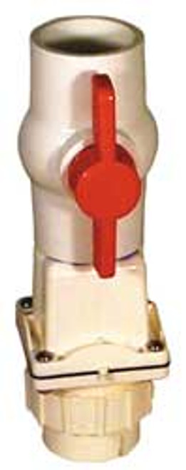 ZOELLER 30-0101 CHECK VALVE W/ BALL VALVE AND UNION PVC