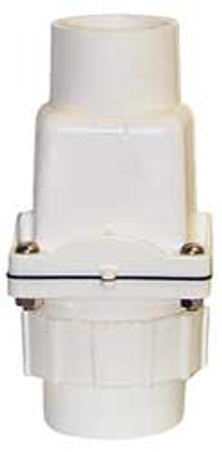ZOELLER 30-0103 CHECK VALVE WITH UNION PVC 2 IN.