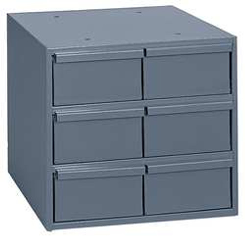 DURHAM MFG CO 001-95 6 DRAWER, SMALL PARTS STEEL STORAGE CABI