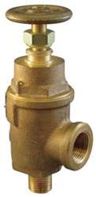 KUNKLE 0019-F11-MG0100 ADJUSTABLE RELIEF VALVE 1-1/4 IN 100 PSI
