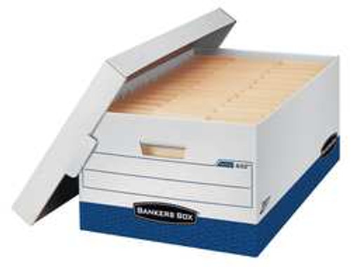BANKERS BOX 0063201 BANKER BOX LGL 800LB WHT/BLU PK12