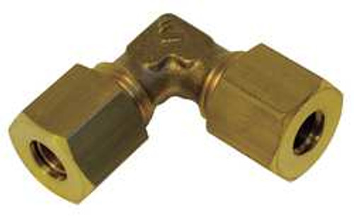 LEGRIS 0102 06 00 6MM TUBE OD BRASS COMPRESSION TUBE UNION