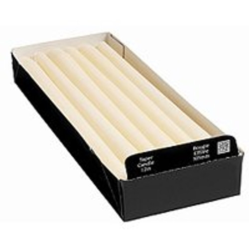 CANDLE-LITE CO 0212854 12IN TAPER CANDLE CRIM        