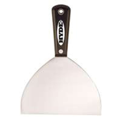 HYDE TOOLS 02850 JOINT KNIFE, BLACK & STEEL, FLEXIBLE, 6-