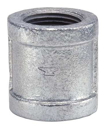 ANVIL 0311081004 COUPLING, MALLEABLE IRON, 1 1/2 IN,NPT