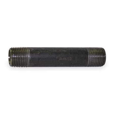 ANVIL 0332646801 BLACK PIPE NIPPLE THREADED 3X8 IN