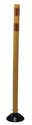 CORTINA 04-48-YYG G6578 DELINEATOR POST YELLOW HDPE 48 IN