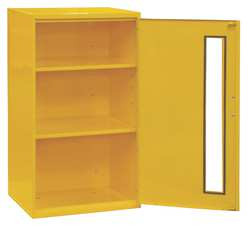 DURHAM MFG CO 057-50 WALL CABINET,32-1/4" H,19-3/4" W,YELLOW
