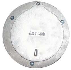 CRUSHPROOF 065202500100-60 DOOR PORT 2.5 IN ID 3 IN OD RUBBER