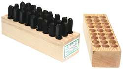 YOUNG BROS. STAMP WORKS, INC. 08272 LETTER SET 3/8 IN H STEEL